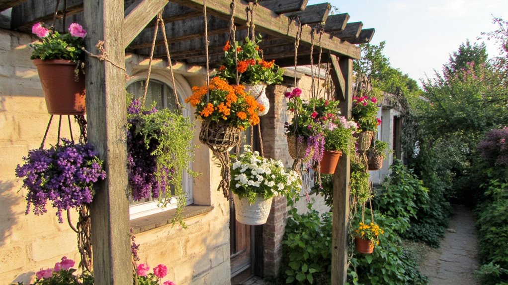 innovative hanging flower pots