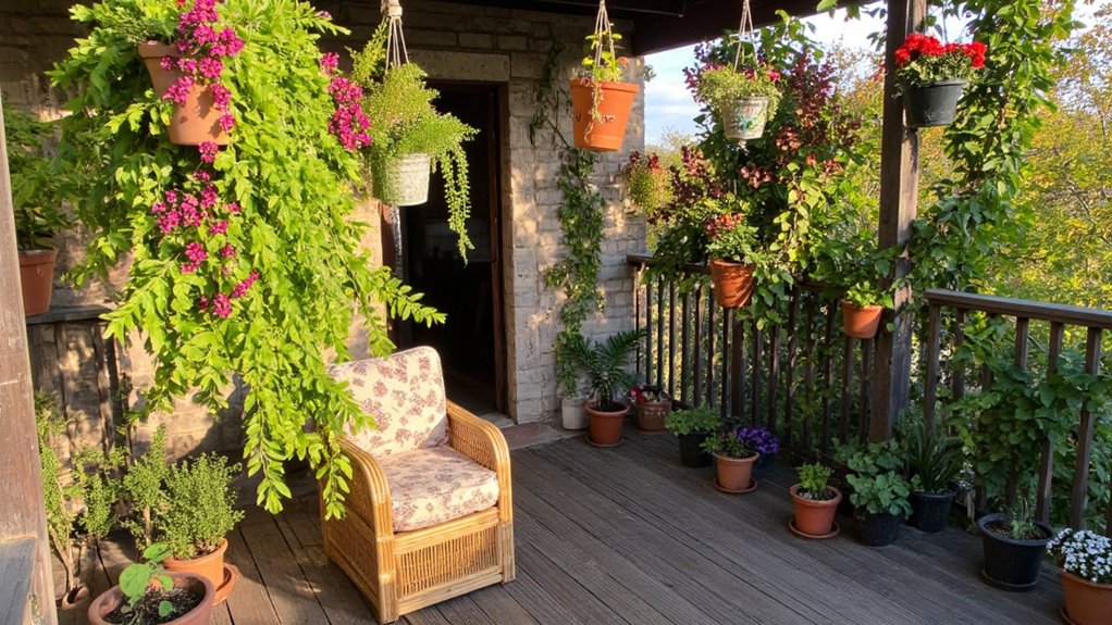 layered plants enhance patios