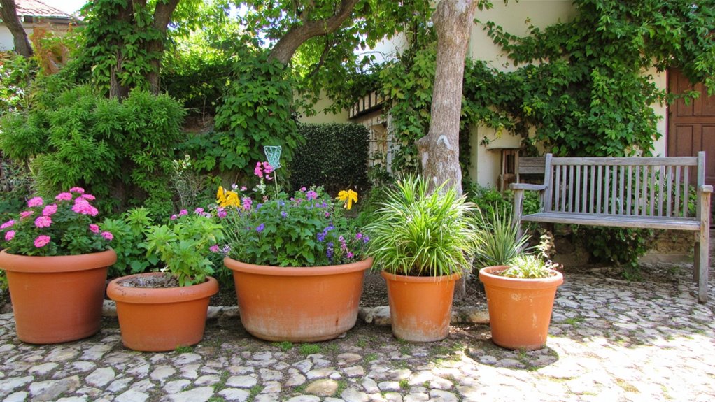 maintain wooden flower pots