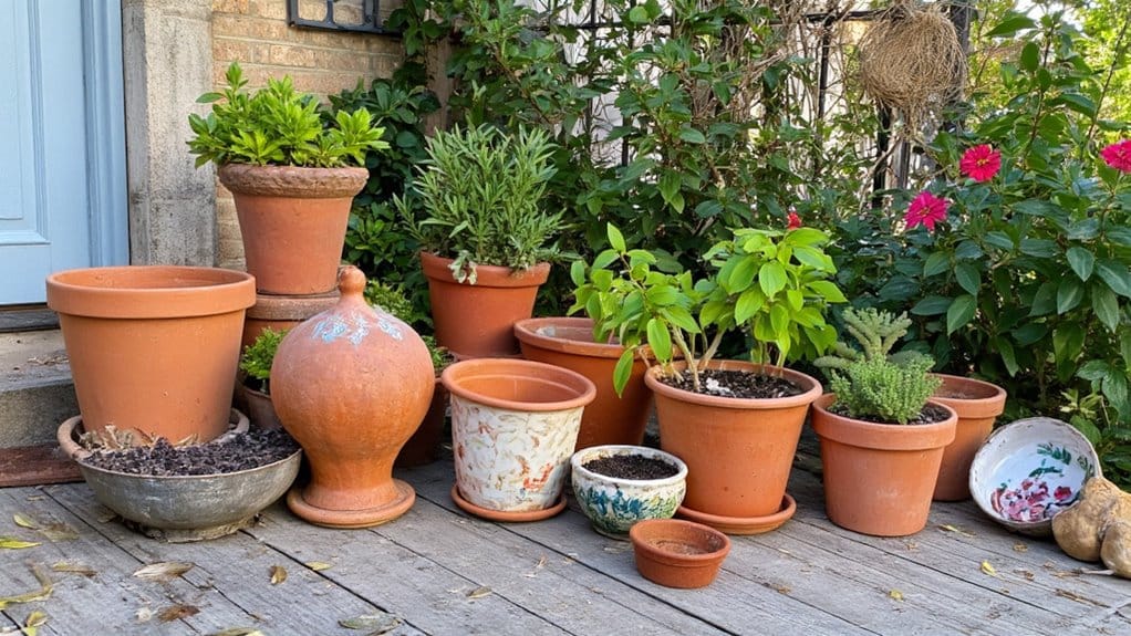 material choice for pots