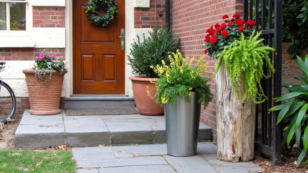 material selection for flower pots