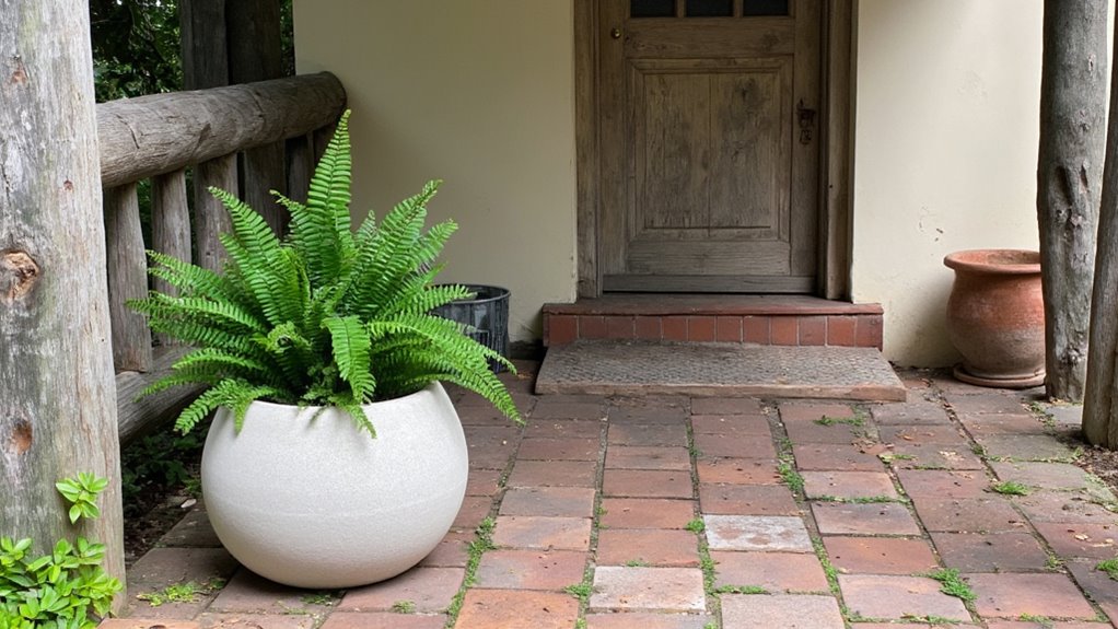 modern simplicity in planters