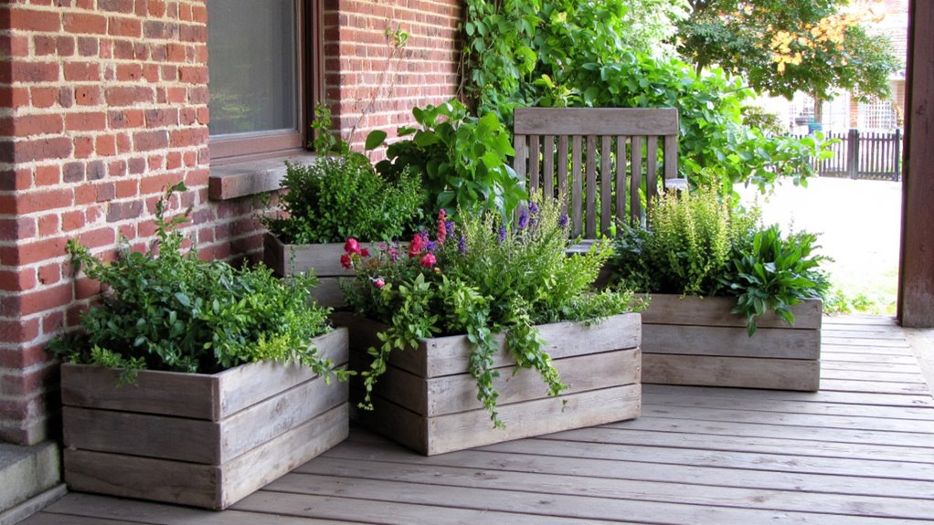 nature inspired porch decor