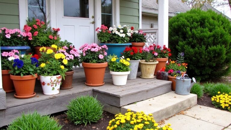 outdoor flower pots appeal