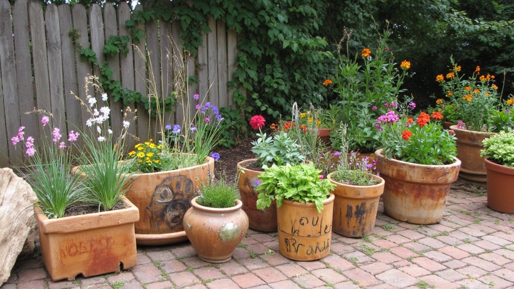 personalize your flower pots