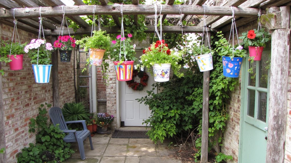 personalized diy hanging pots