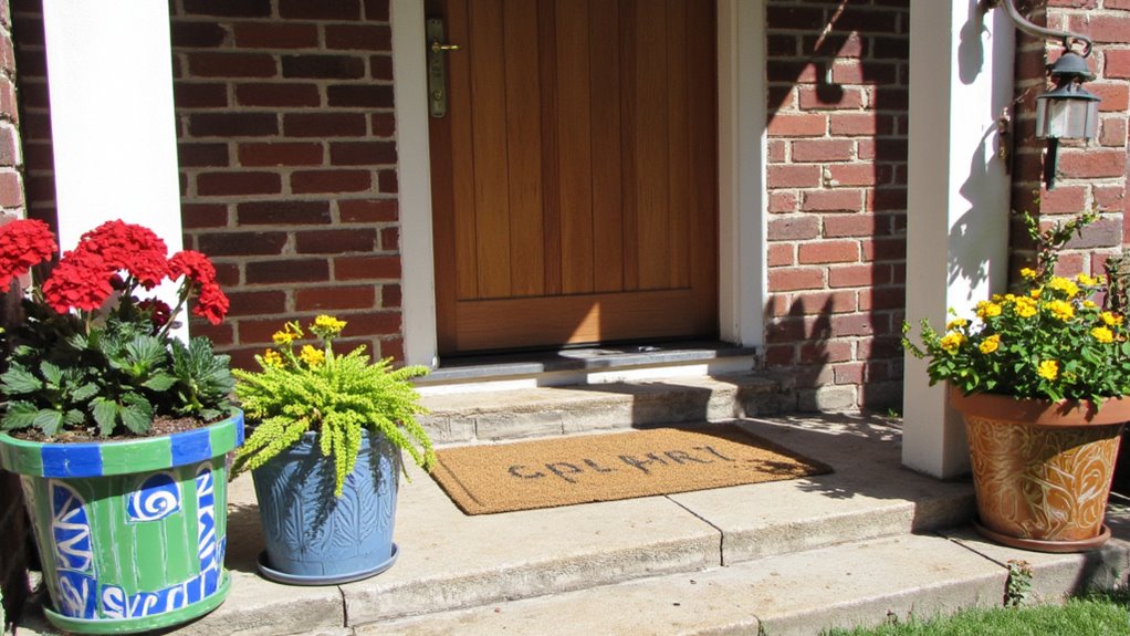 personalized flower pot decoration