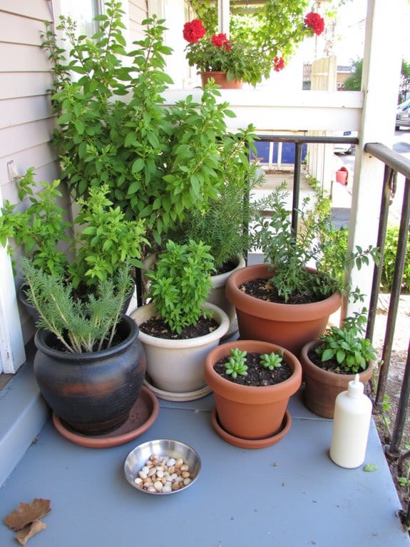 pest control in container gardening