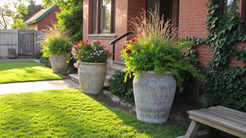 planter placement for impact