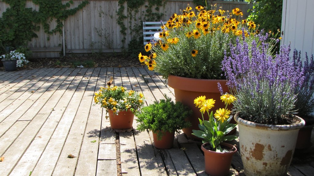 pollinator attracting summer flowers