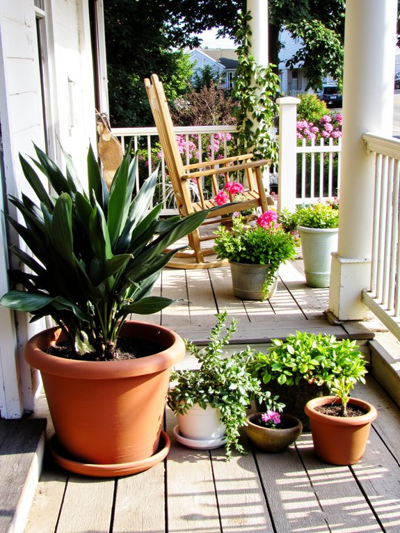 porch plant condition considerations