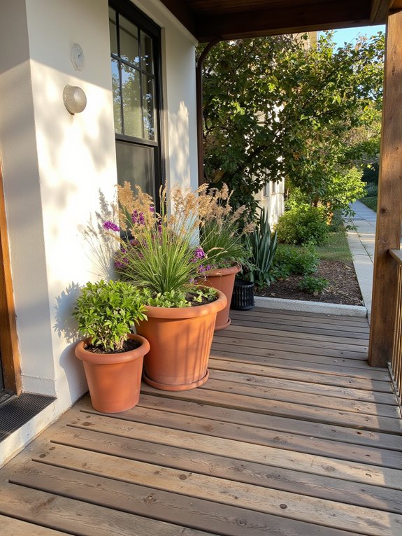 protect planters from weather