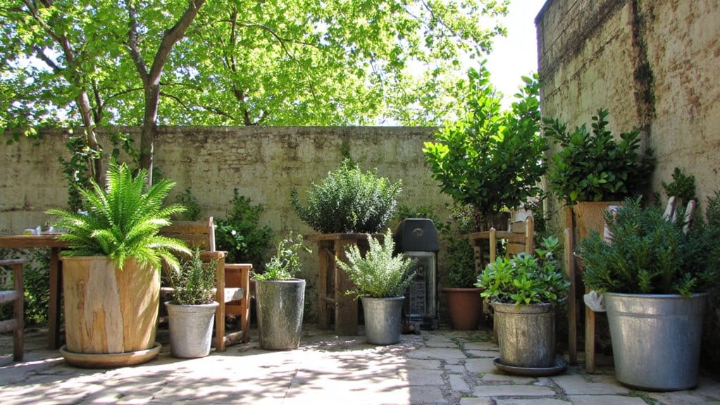 recycled materials for gardening