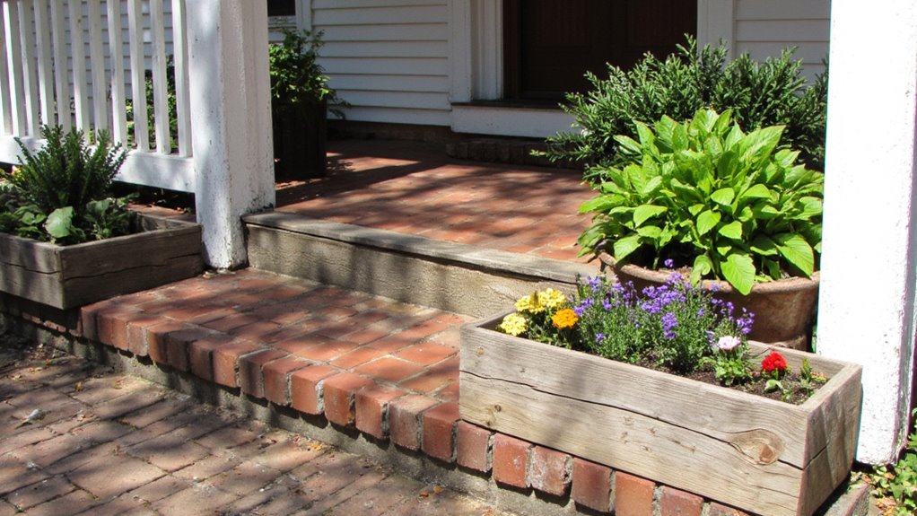 rustic charm enhances greenery