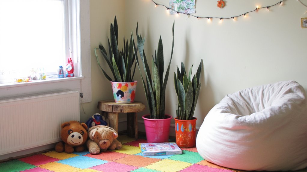 sansevieria adds vibrant charm