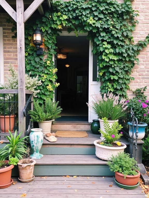 seamless indoor outdoor greenery transition
