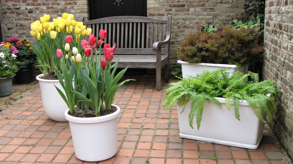 seasonal white flower arrangements