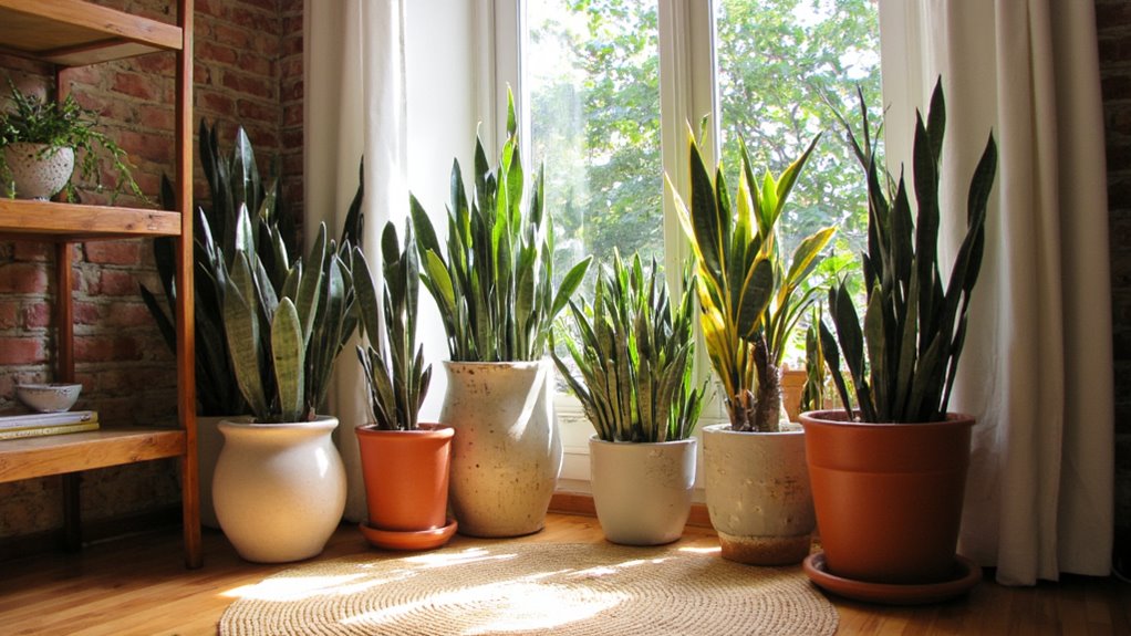 snake plants enhance energy
