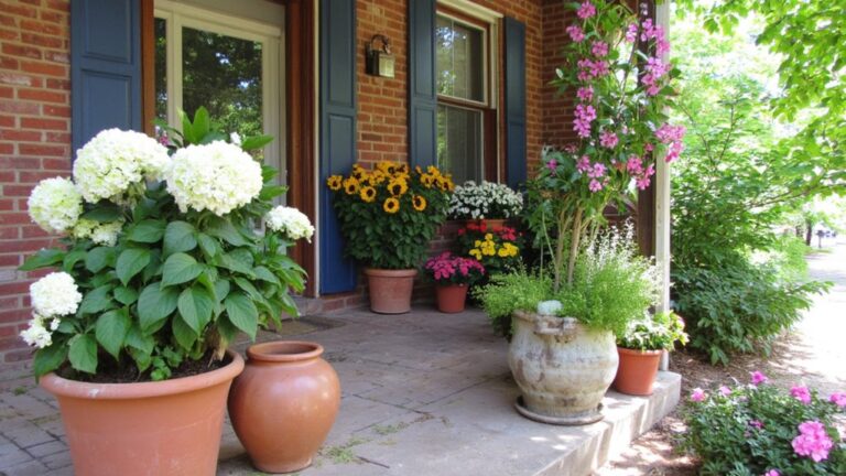 statement making large flower pots