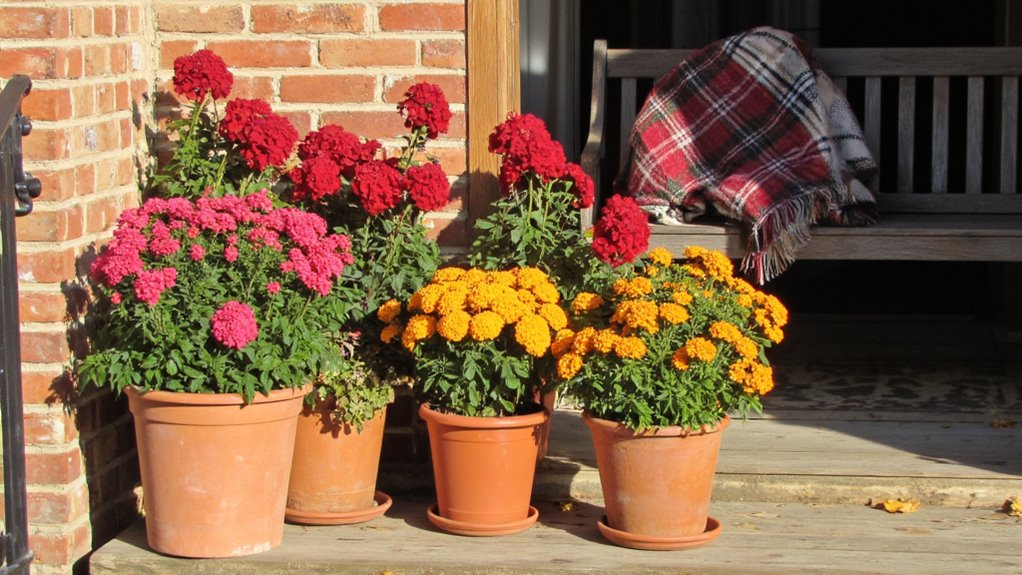stunning fall flower arrangement