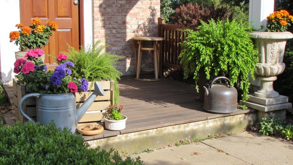 stylish flower pot materials