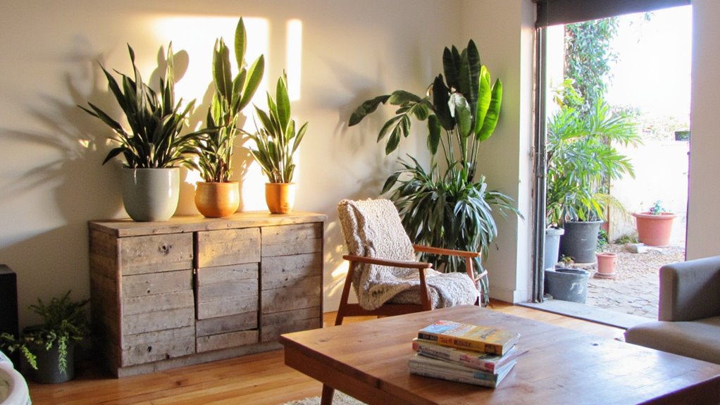 stylish low maintenance greenery enhancement