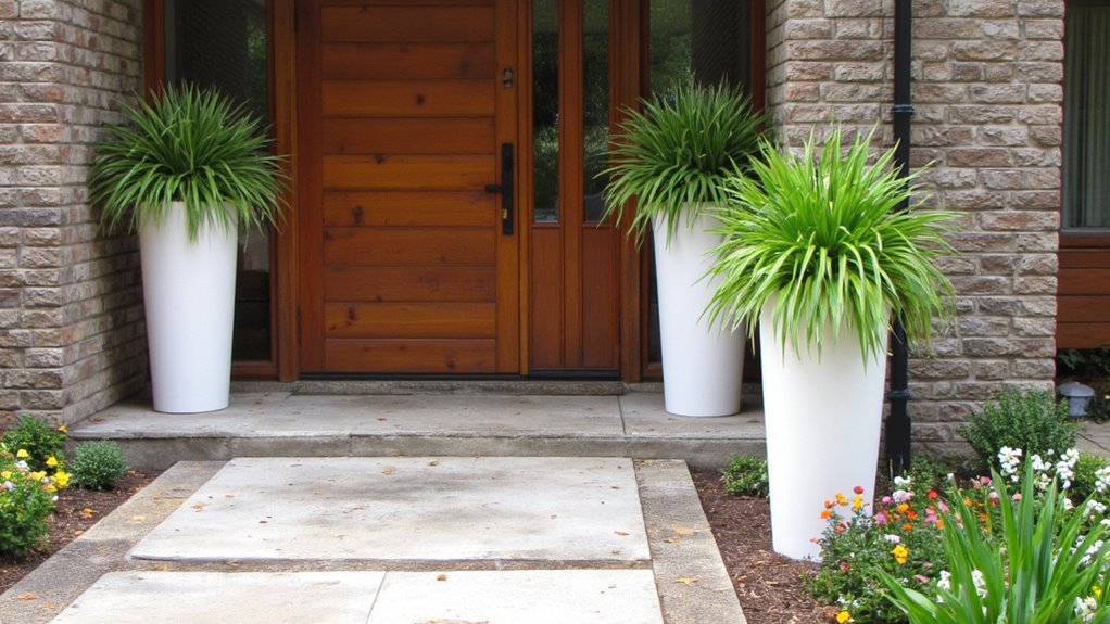 stylish modern ceramic pots