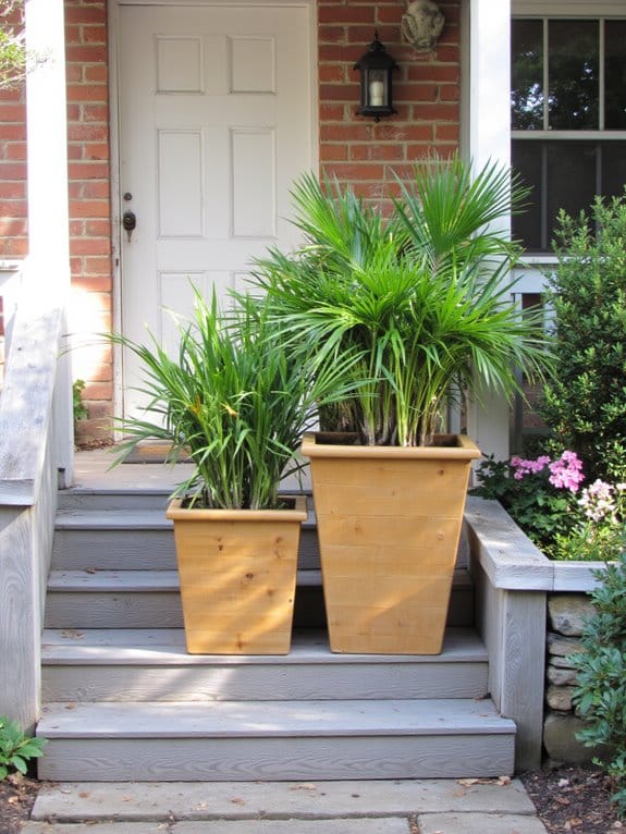 sustainable bamboo planter style