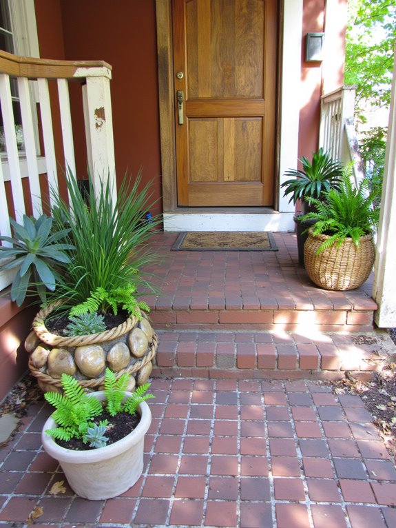 sustainable faux planter materials