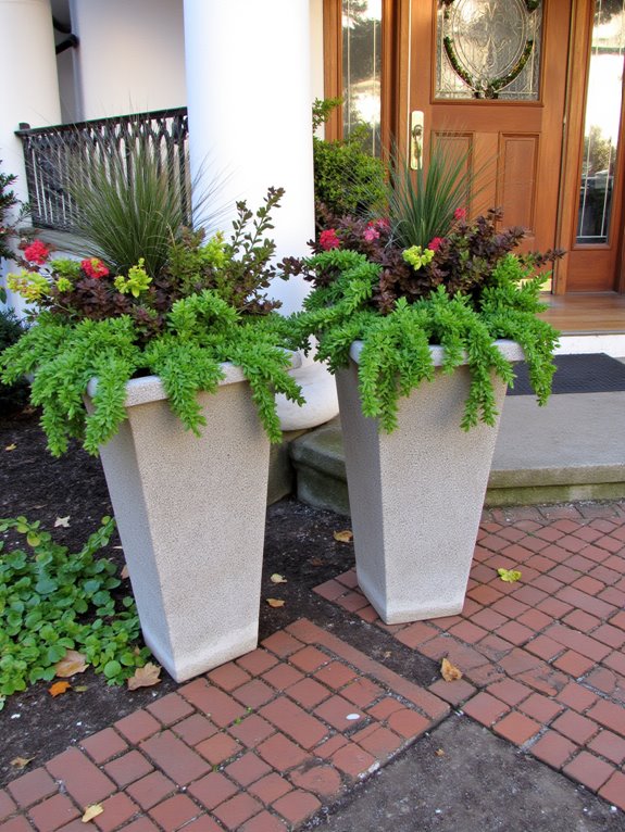 tall planters maintenance tips