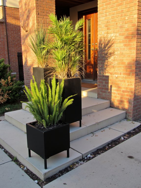 textured plants enhance displays