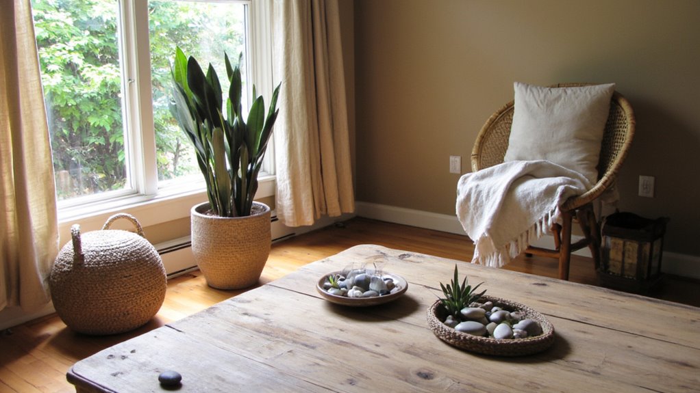 textures enhance sansevieria display