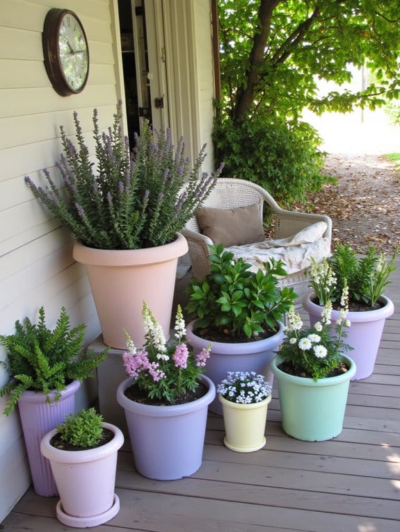 themed flower pot collection