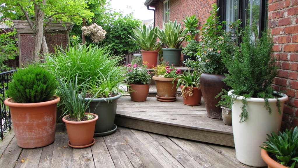 timeless modern garden aesthetics