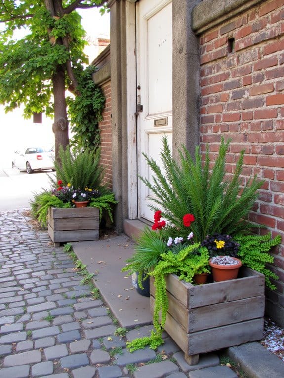 timeless rustic planter aesthetics