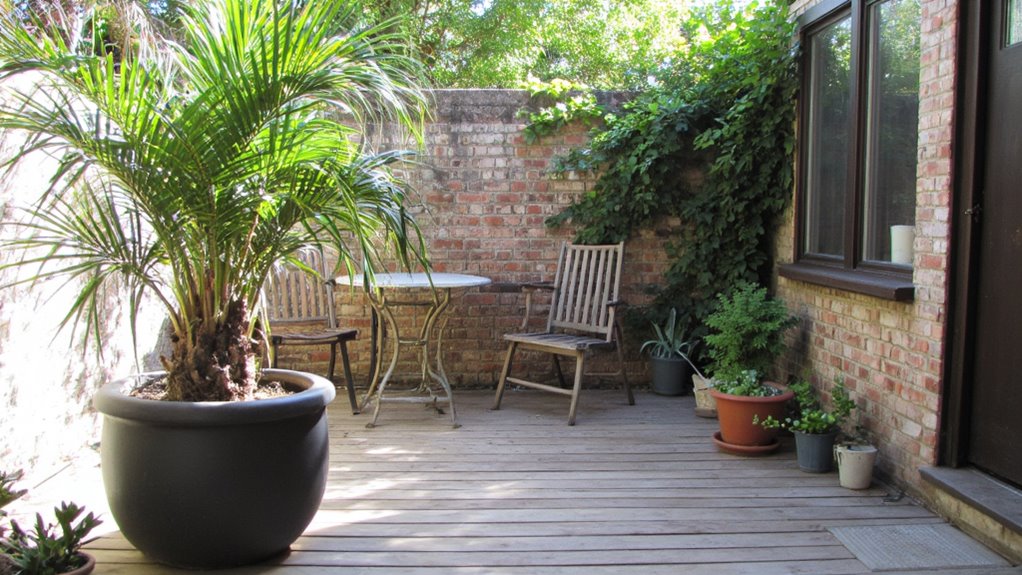 tropical oasis patio transformation