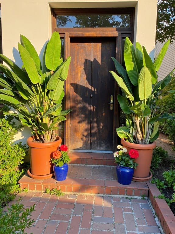 tropical plants create relaxation