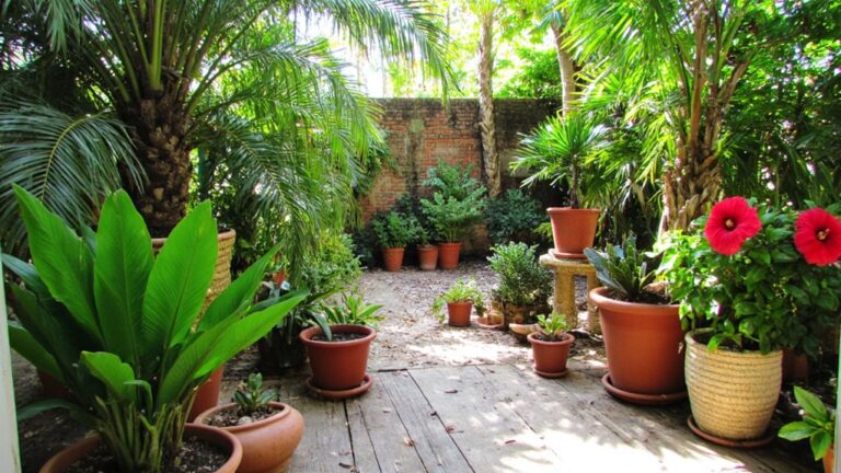 tropical plants for backyard