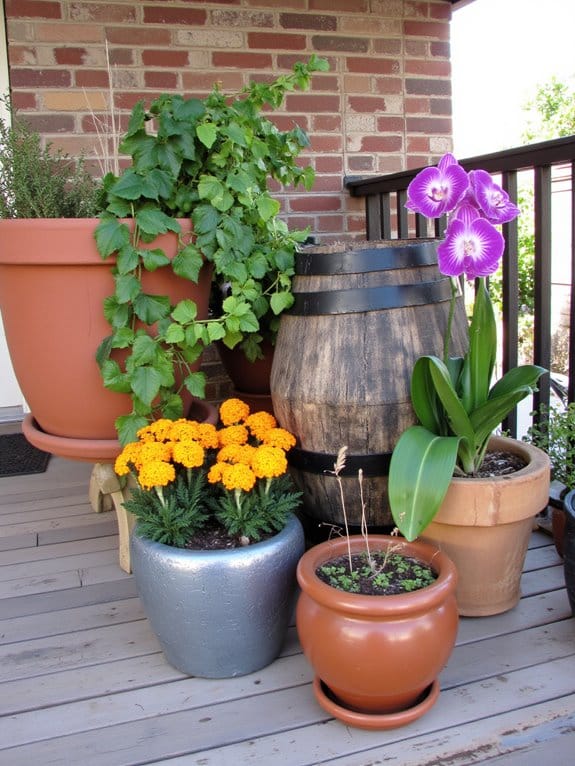 unique pot materials enhance