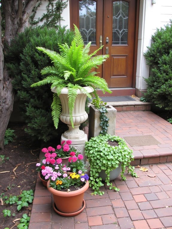 varying heights create depth