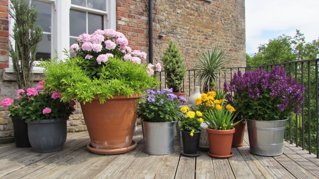 varying heights create interest