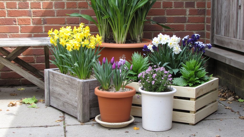 versatile planters with drainage
