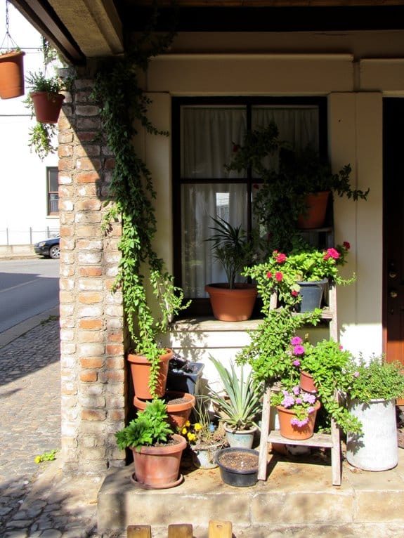 vertical garden space saving solutions