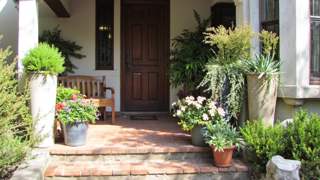 vertical gardening with pots
