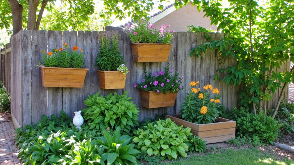 vertical gardening with pots