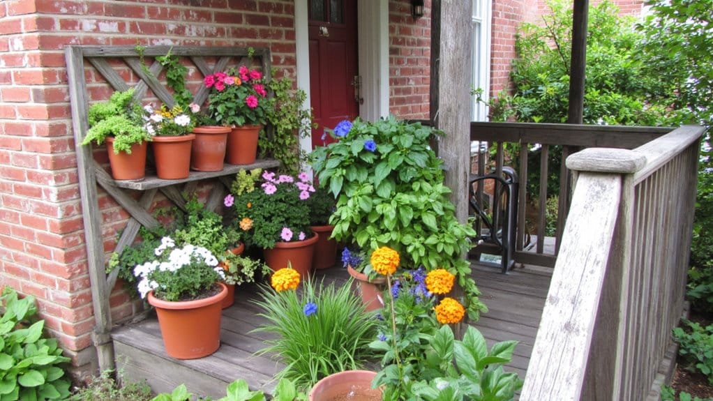 vertical gardens enhance porches