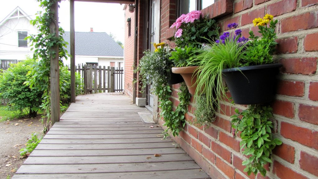vertical planters for porches