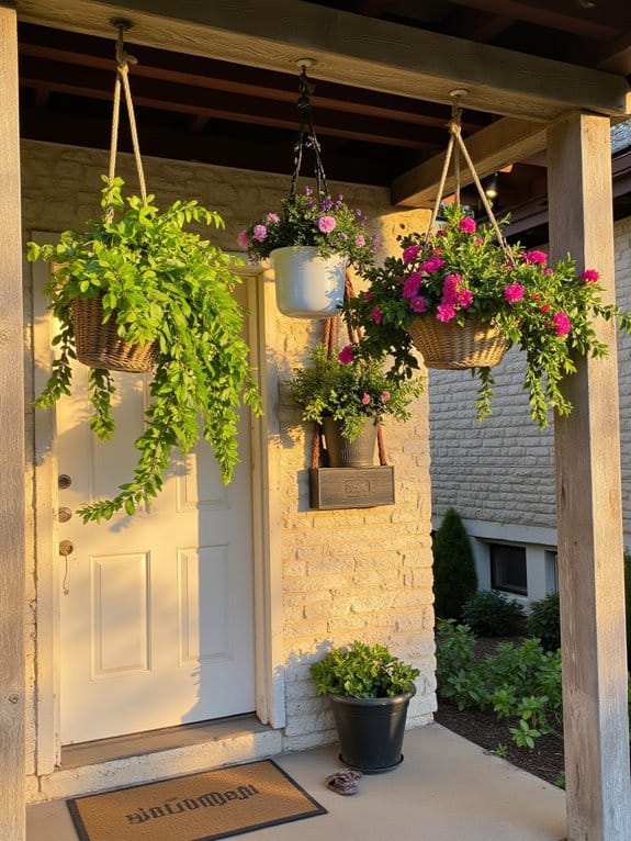 vertical space greenery display