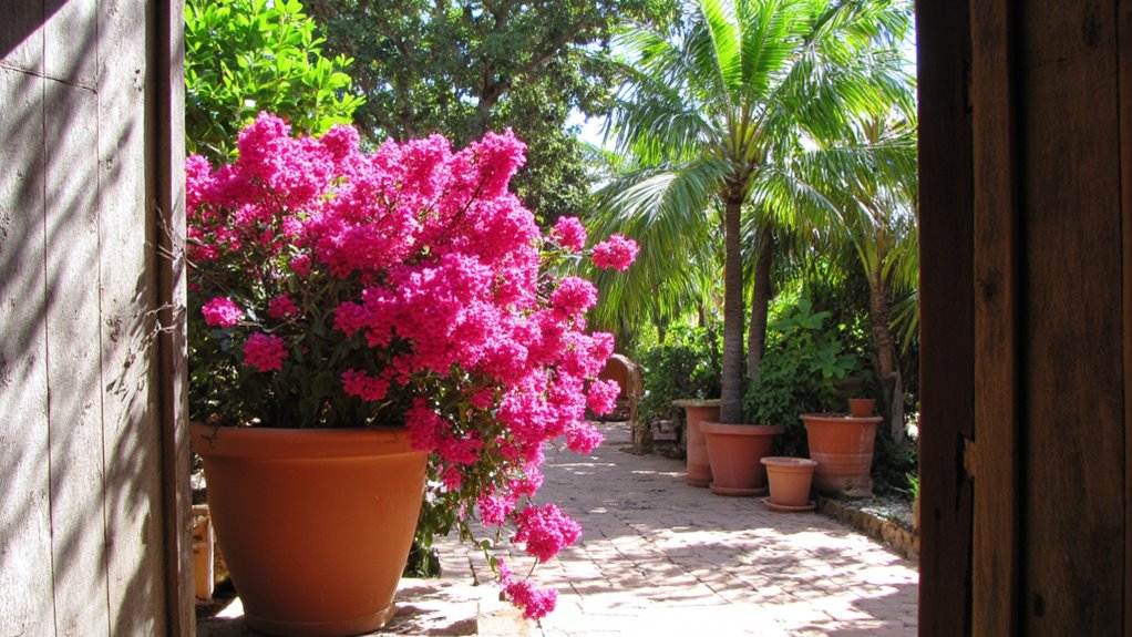 vibrant bougainvillea outdoor transformation