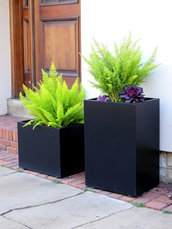 vibrant flowers against black